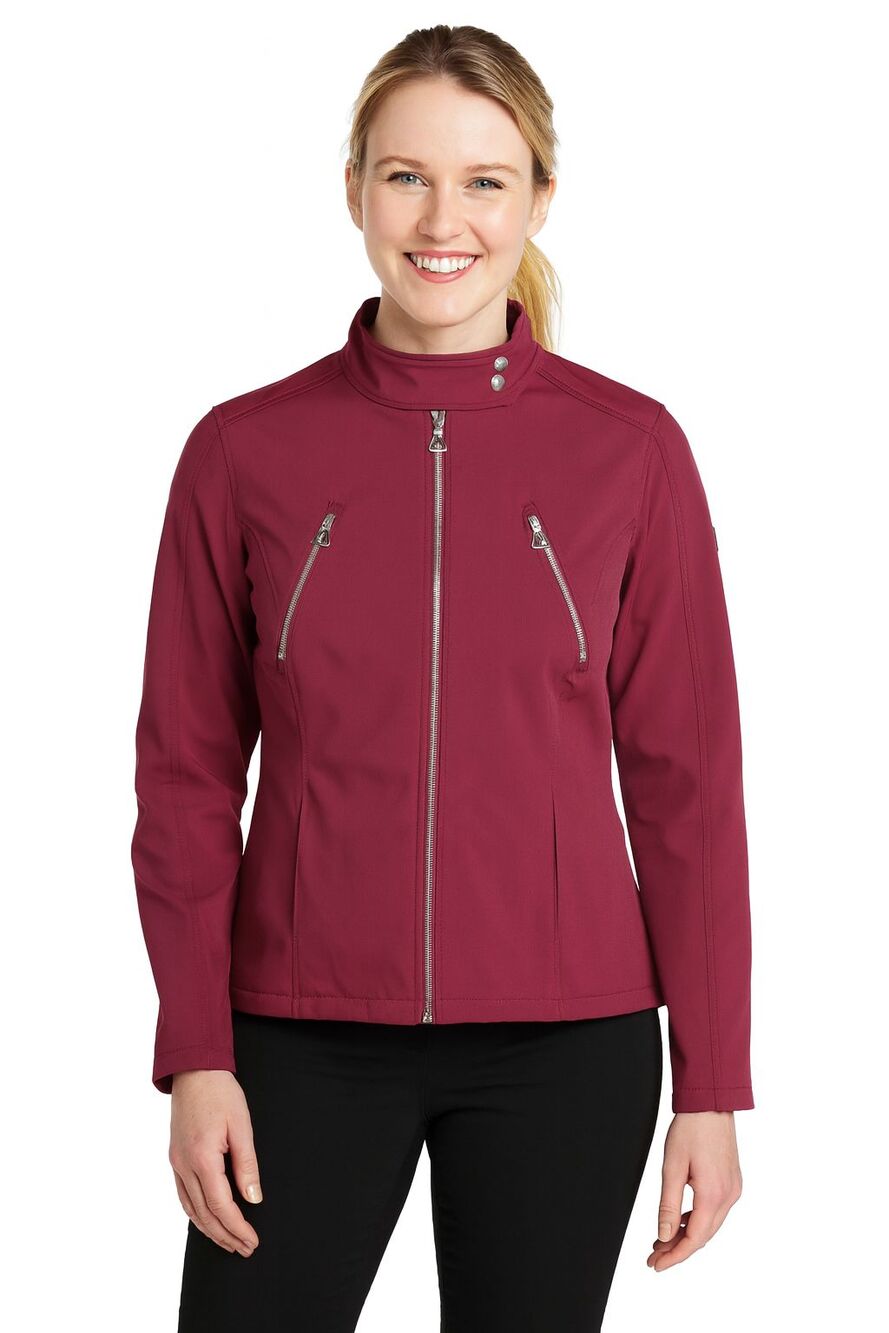 Ariat Jacket Womens Team Red Softshell Riding Jacket Equestrian XL EUC